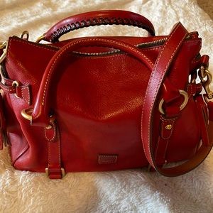 Dooney and Bourke. Red purse. Perfect condition. Paid 500.